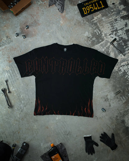 Blood red Inferno Pump Cover