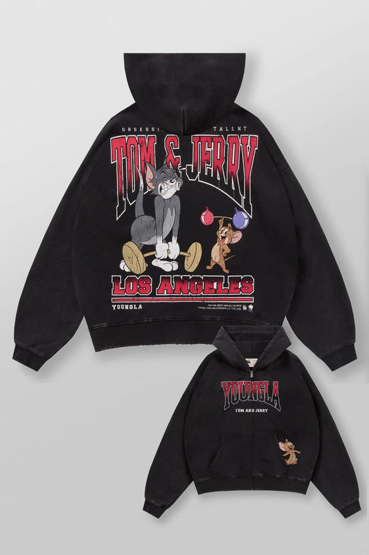 Tom & Jerry Zip-Up | Bulk Bros |