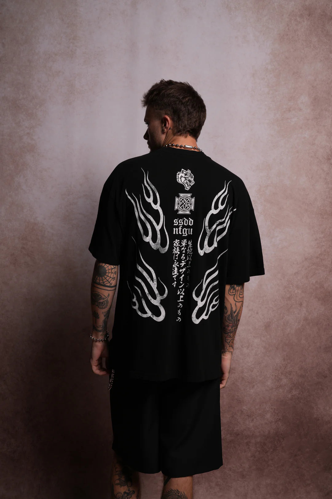 Oni Fire “Premium” Oversized Tee