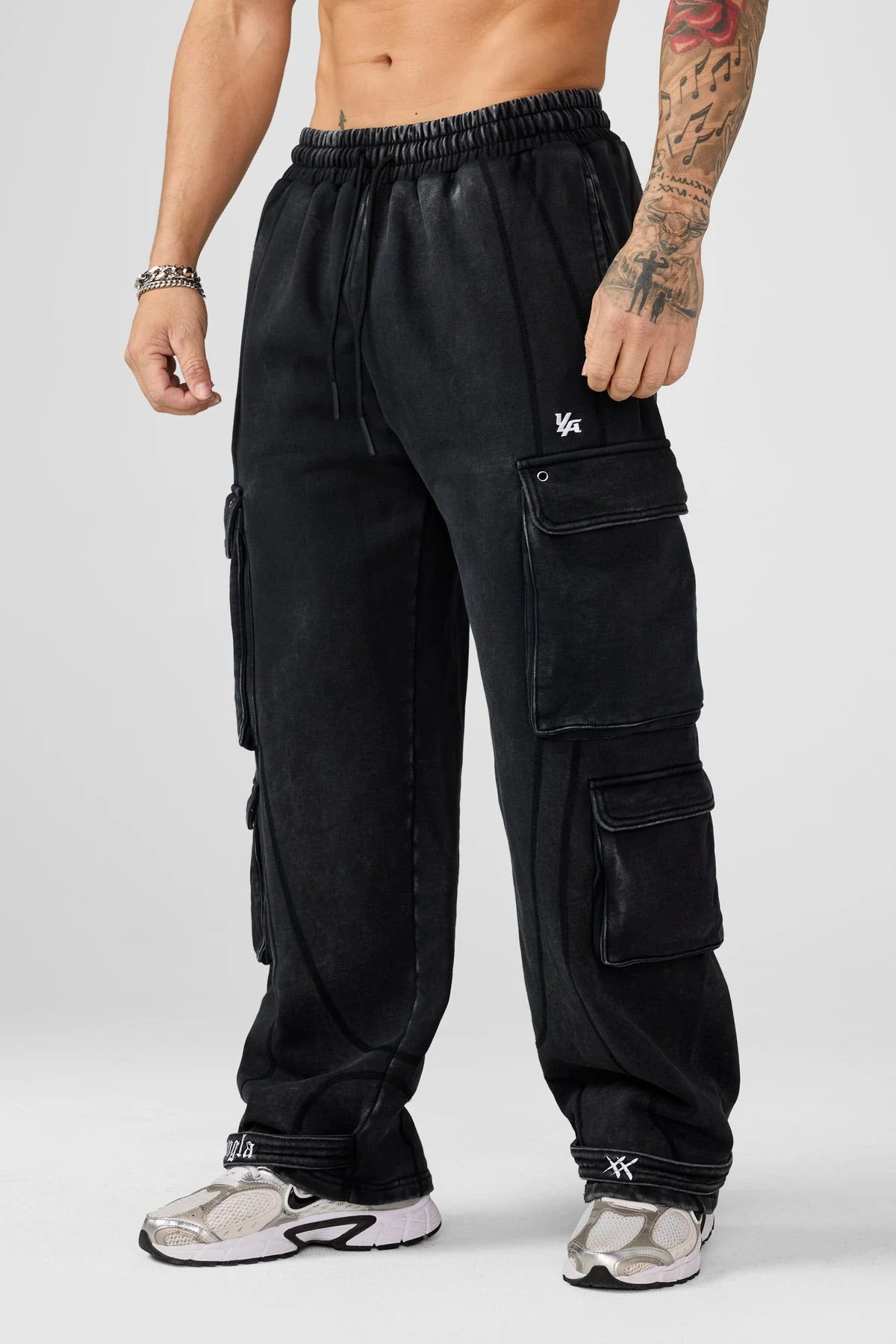 XX Strap Sweats | Black Wash |