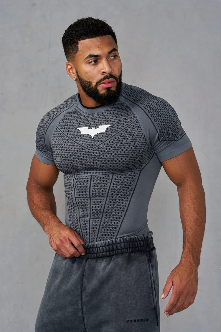 Batman Compression Tees | Dark Grey |