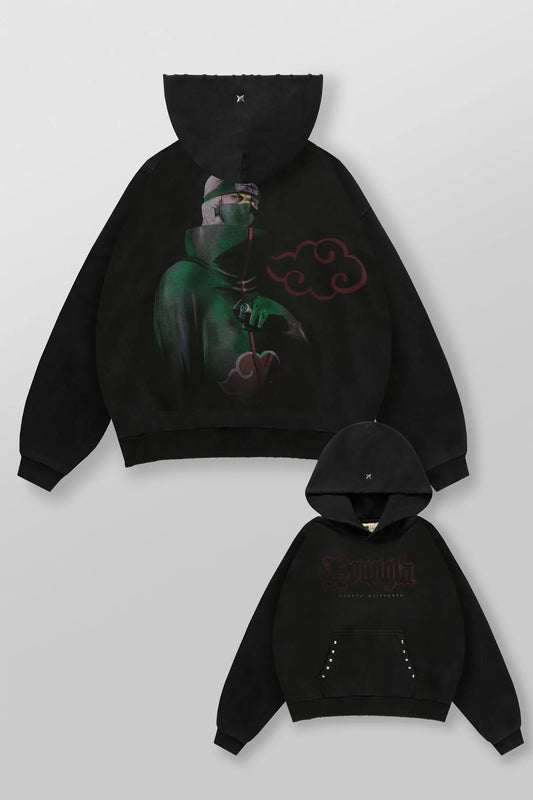 Naruto Stud Artwork Hoodies | Kakuzu |