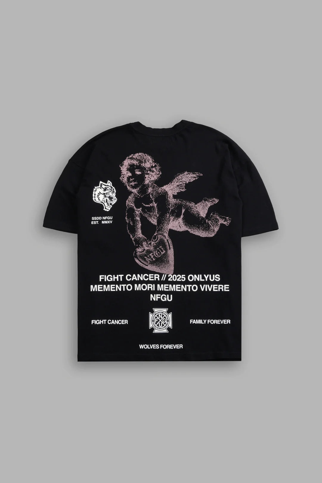 Fight Cancer NFGU “Premium” Oversized Tee