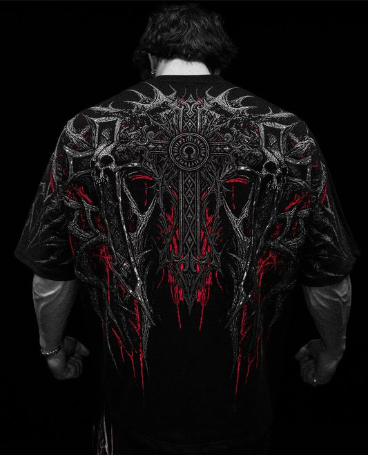 Heaven’s Gate Oversized T-shirt | Nightmare |