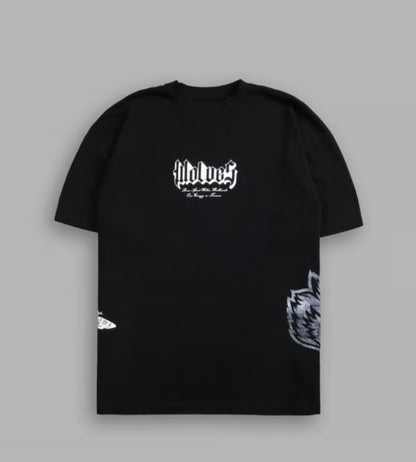 Sasuke Uchiha Side by Side Oversized Tee