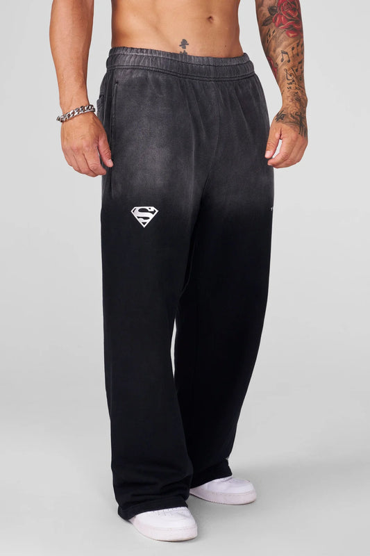 Superman Sweats | Black Wash |