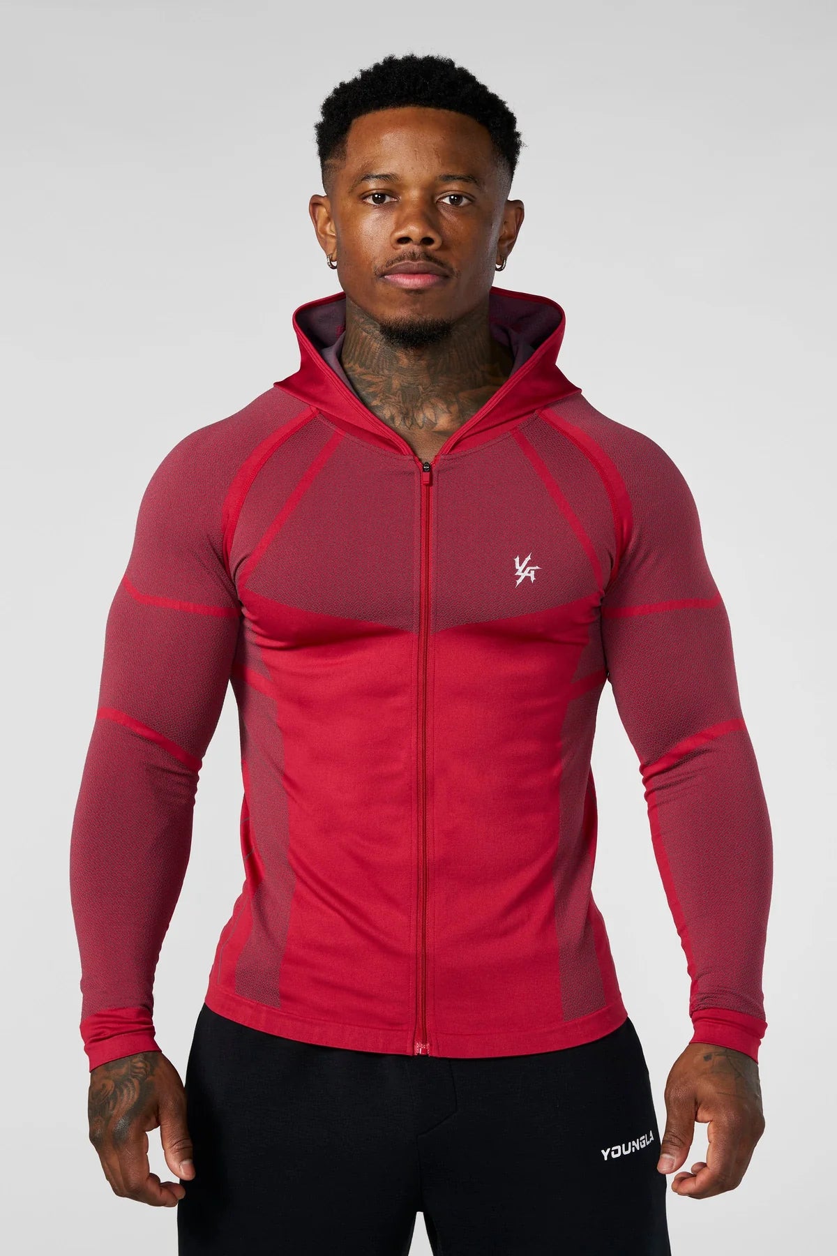 Apex Compression Zip-Ups | Red |