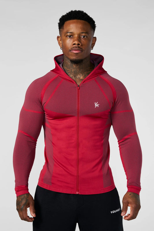 Apex Compression Zip-Ups | Red |