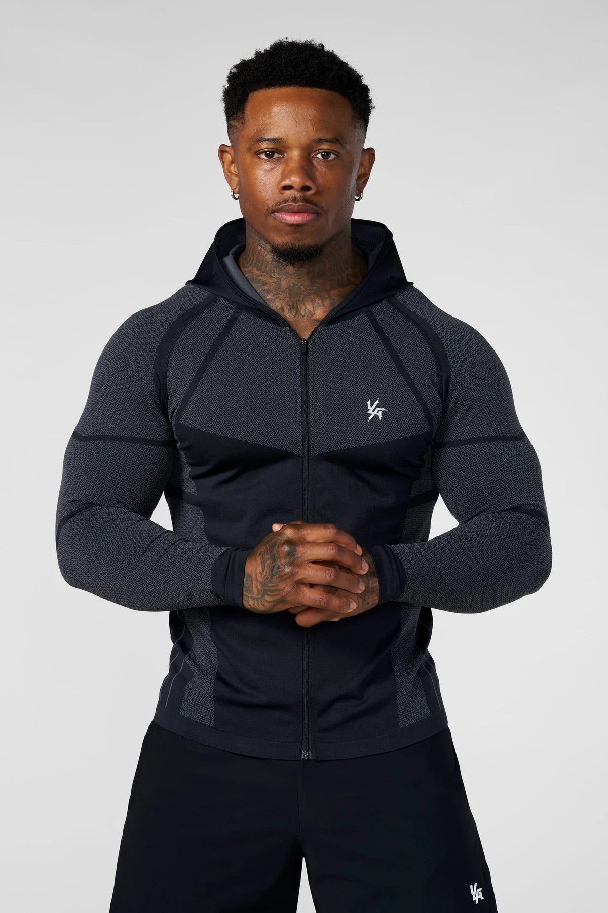 Apex Compression Zip-Ups | Black |