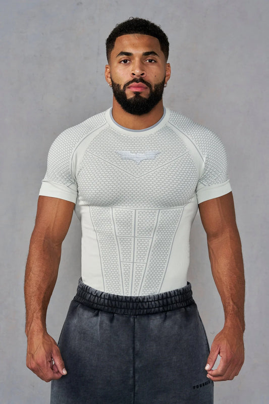 Batman Compression Tees | Off White |