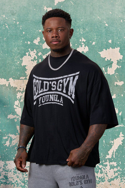 Gold’s Iron Legacy Huge Tees | Black |