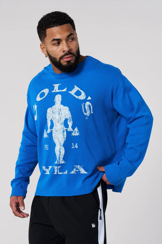 Gold’s Gym Thermal Longsleeves | Blue |