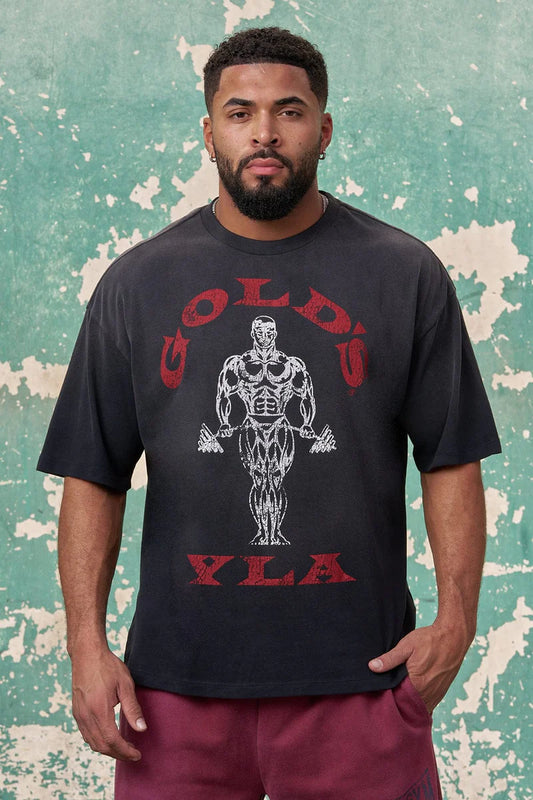 Gold’s Iron Legacy Icon Tees | Black |