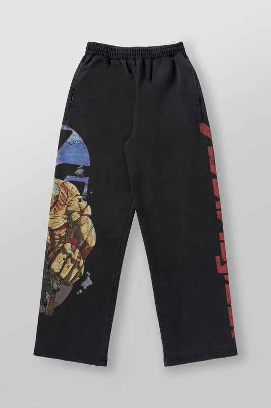 AOT© x YLA Baggy Joggers Titan at War