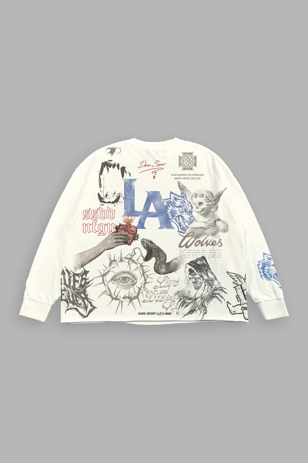 Homage to LA Grunge LS Tee