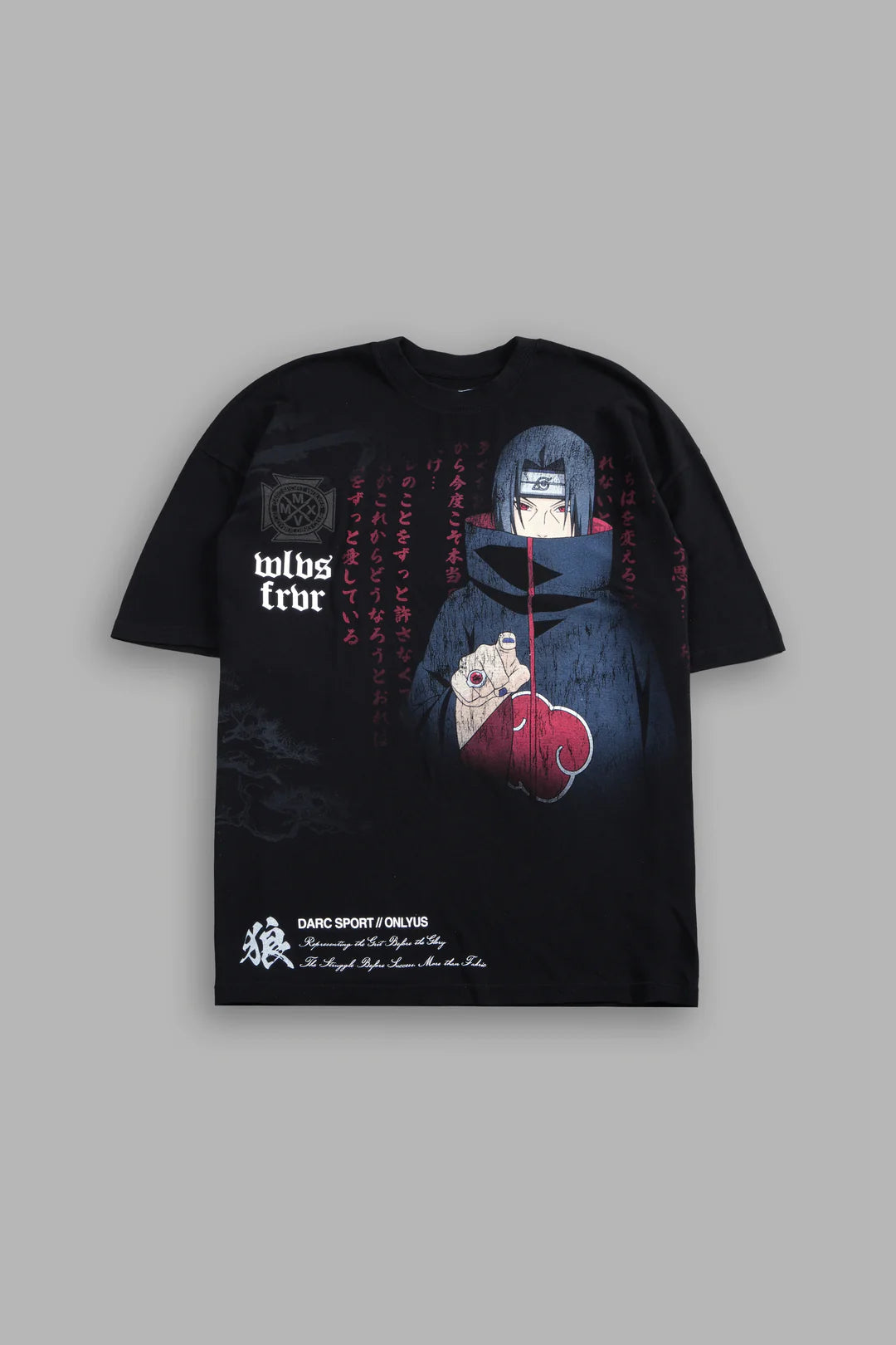 Akatsuki Itachi Side By Side Series Premium Tee