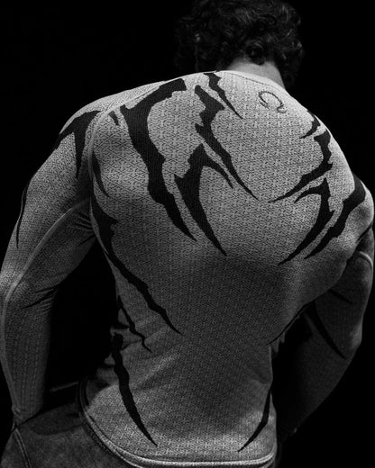 Doom Tech Armored Longsleeve Compression | Divine White |