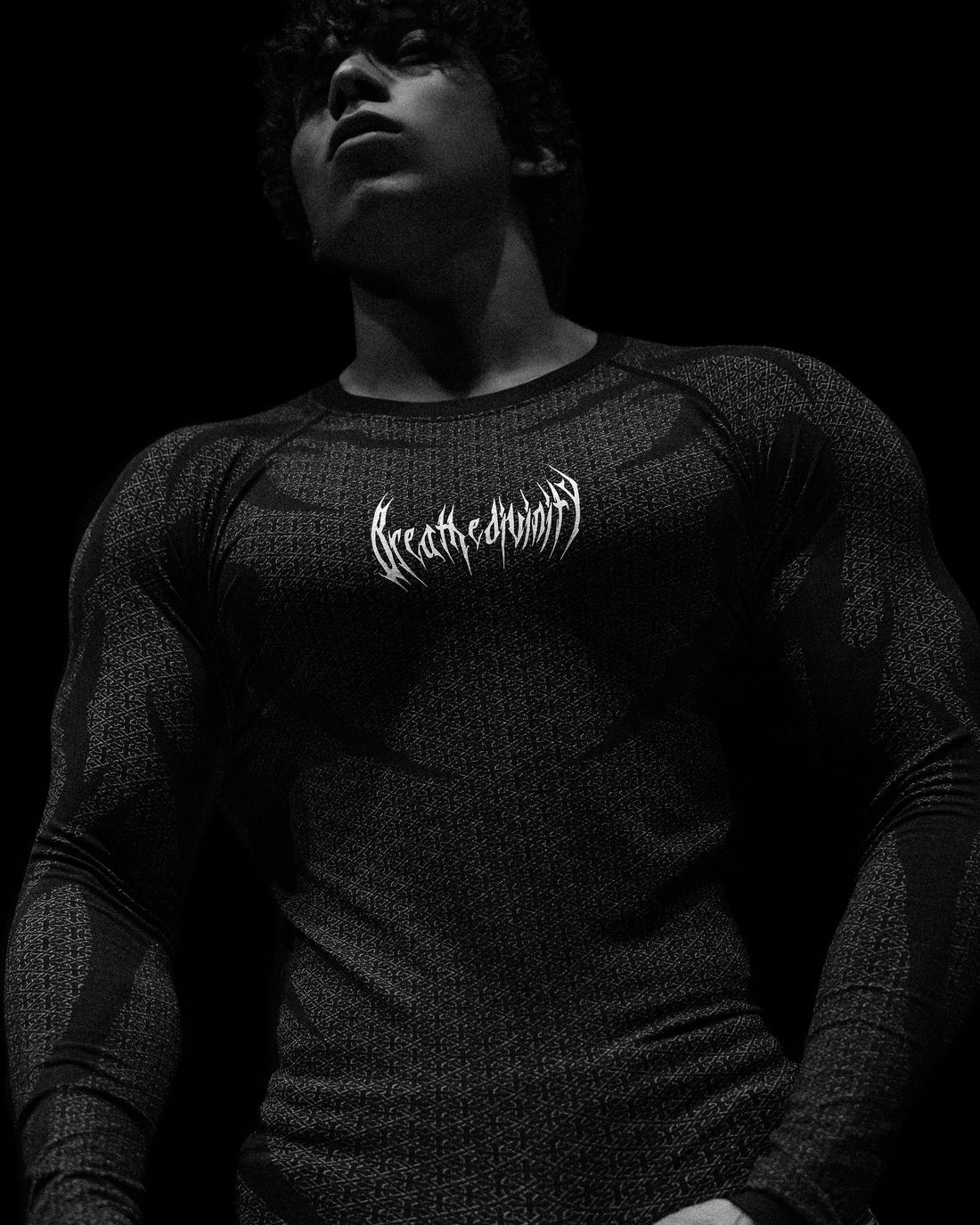 Doom Tech Armored Longsleeve Compression | Dark Gray |