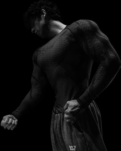Doom Tech Armored Longsleeve Compression | Darkness |