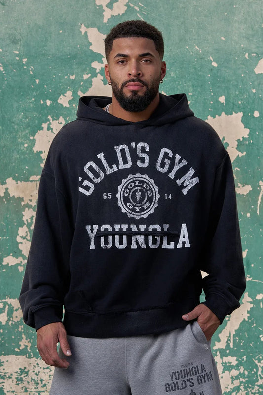Golds Gym Classic Pullover | Black |