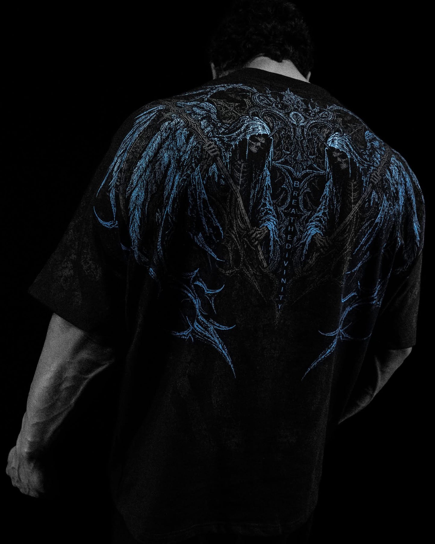 Blood Reaper Oversized T-shirt [ARCANE]