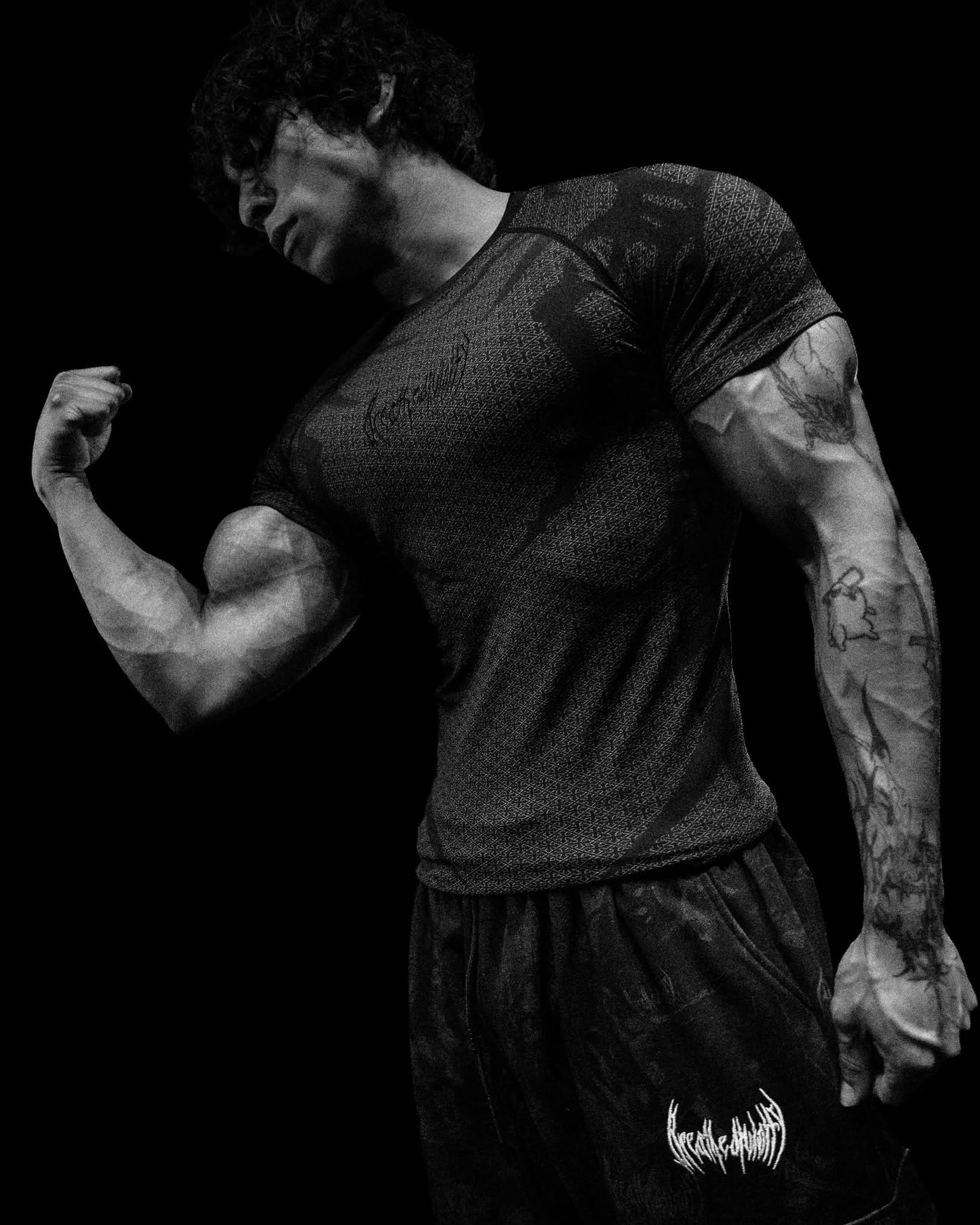 Doom Tech™ Armored shortsleeve Compression [MIDNIGHT]