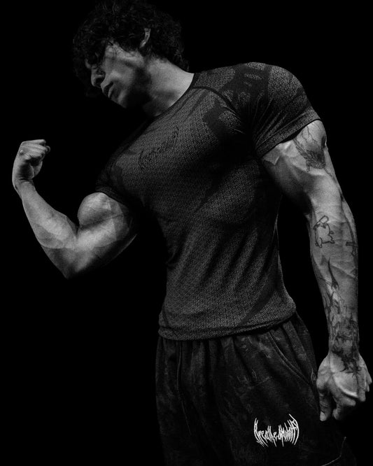 Doom Tech™ Armored shortsleeve Compression [MIDNIGHT]