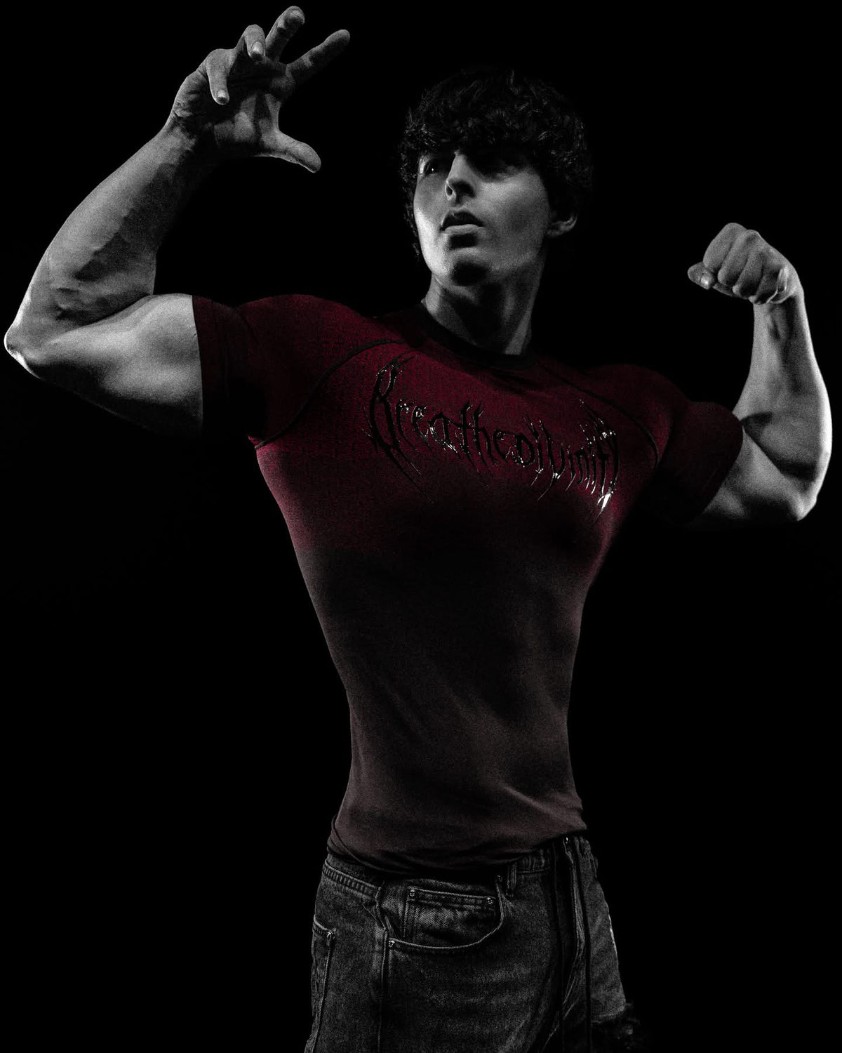 Doom Tech™ Armored Venom Texture Short sleeve Comprensión [CARNAGE]