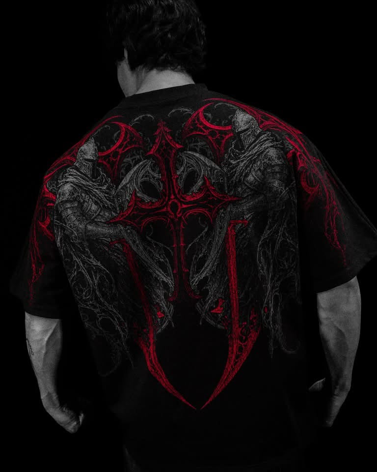 Arc Knight Oversized T-shirt [NIGHTMARE]