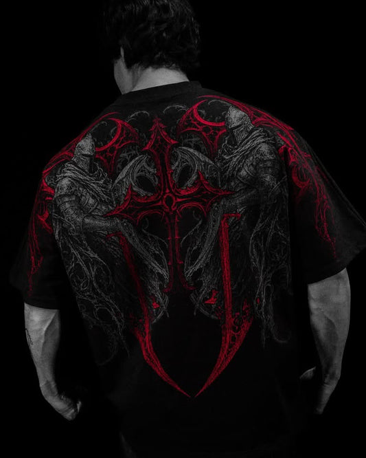 Arc Knight Oversized T-shirt [NIGHTMARE]